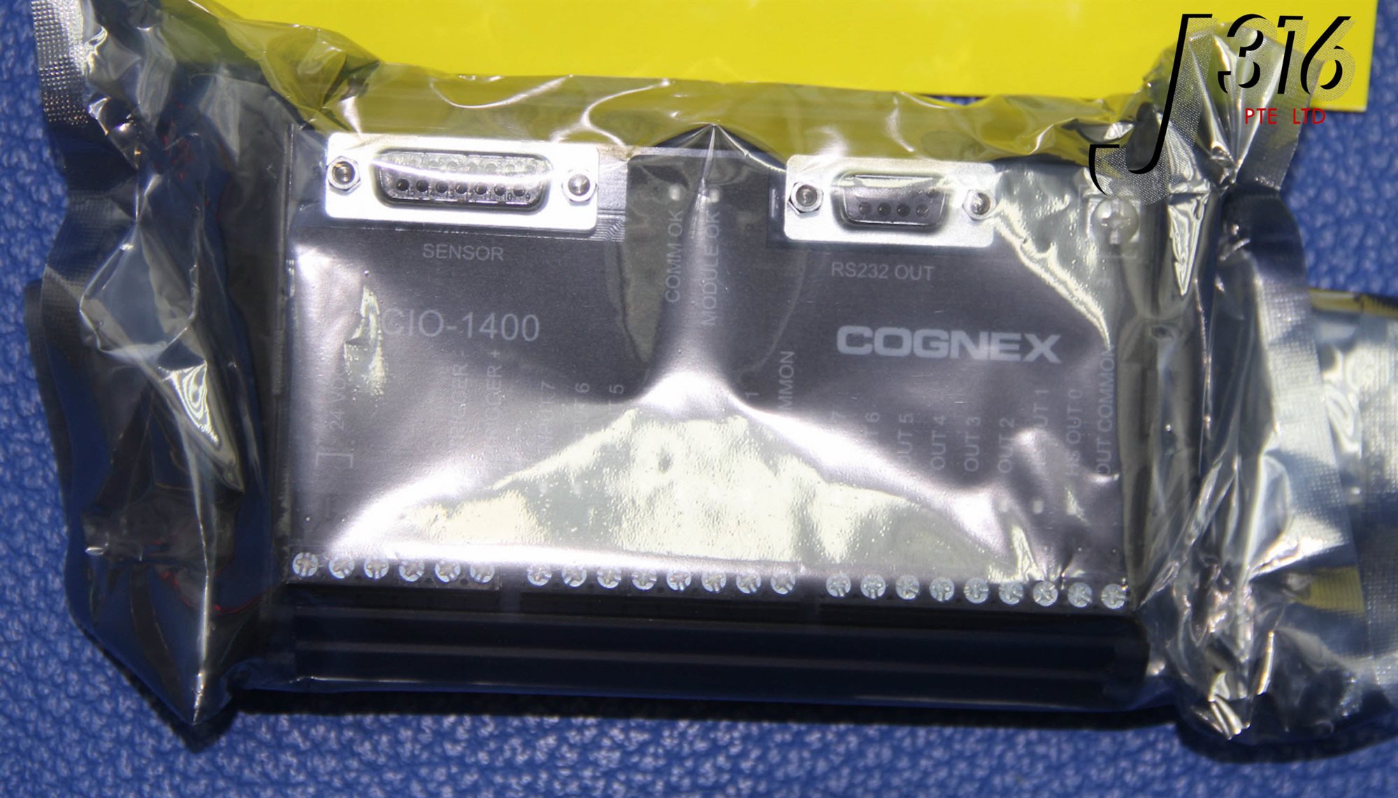 7070 COGNEX I/O EXPANSION MODULE/CARD P/N : 800-9012-2R B (NEW) CIO